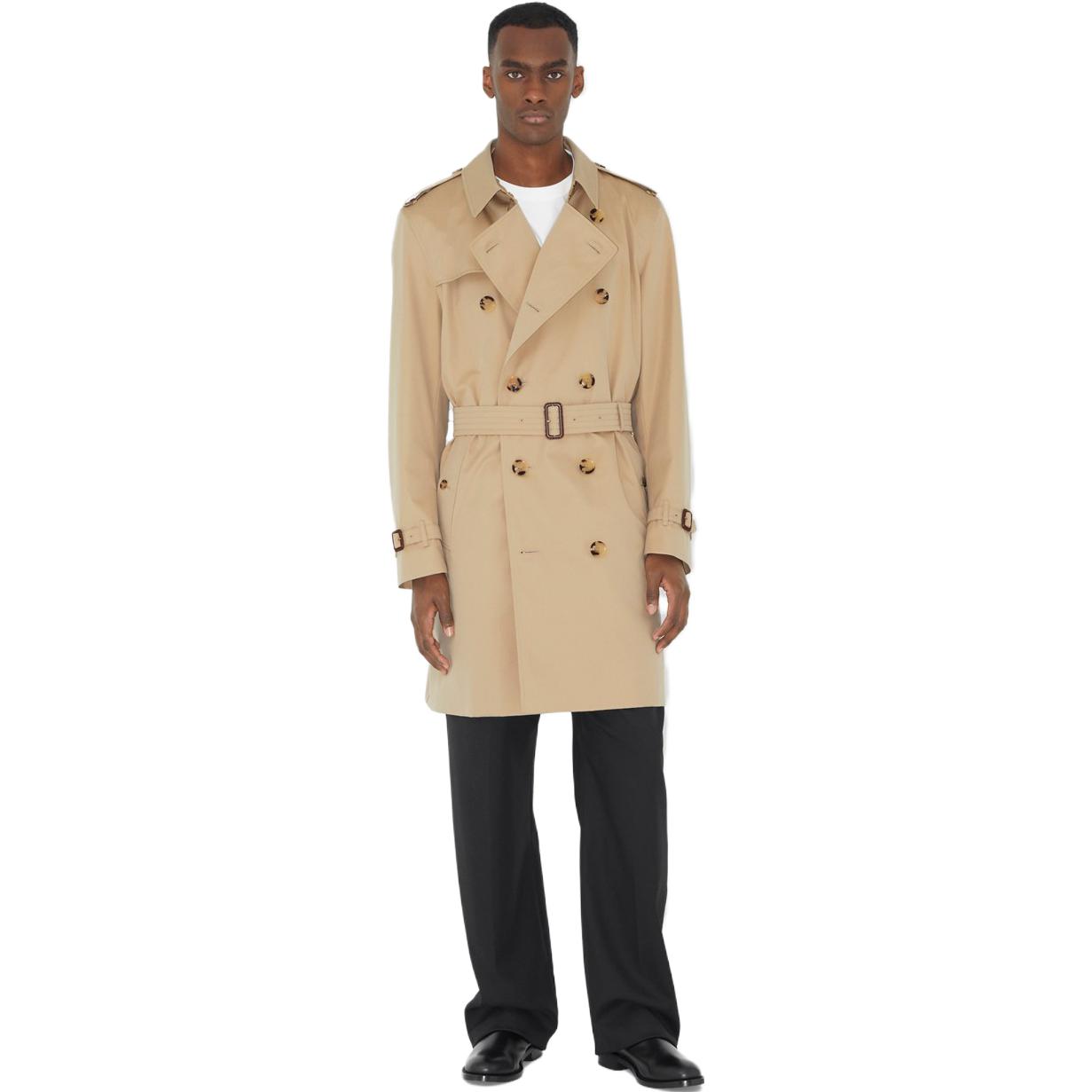 Burberry FW22  Double-Breasted Long Sleeve Trench Coat Honey Beige. 80583311 圖 5