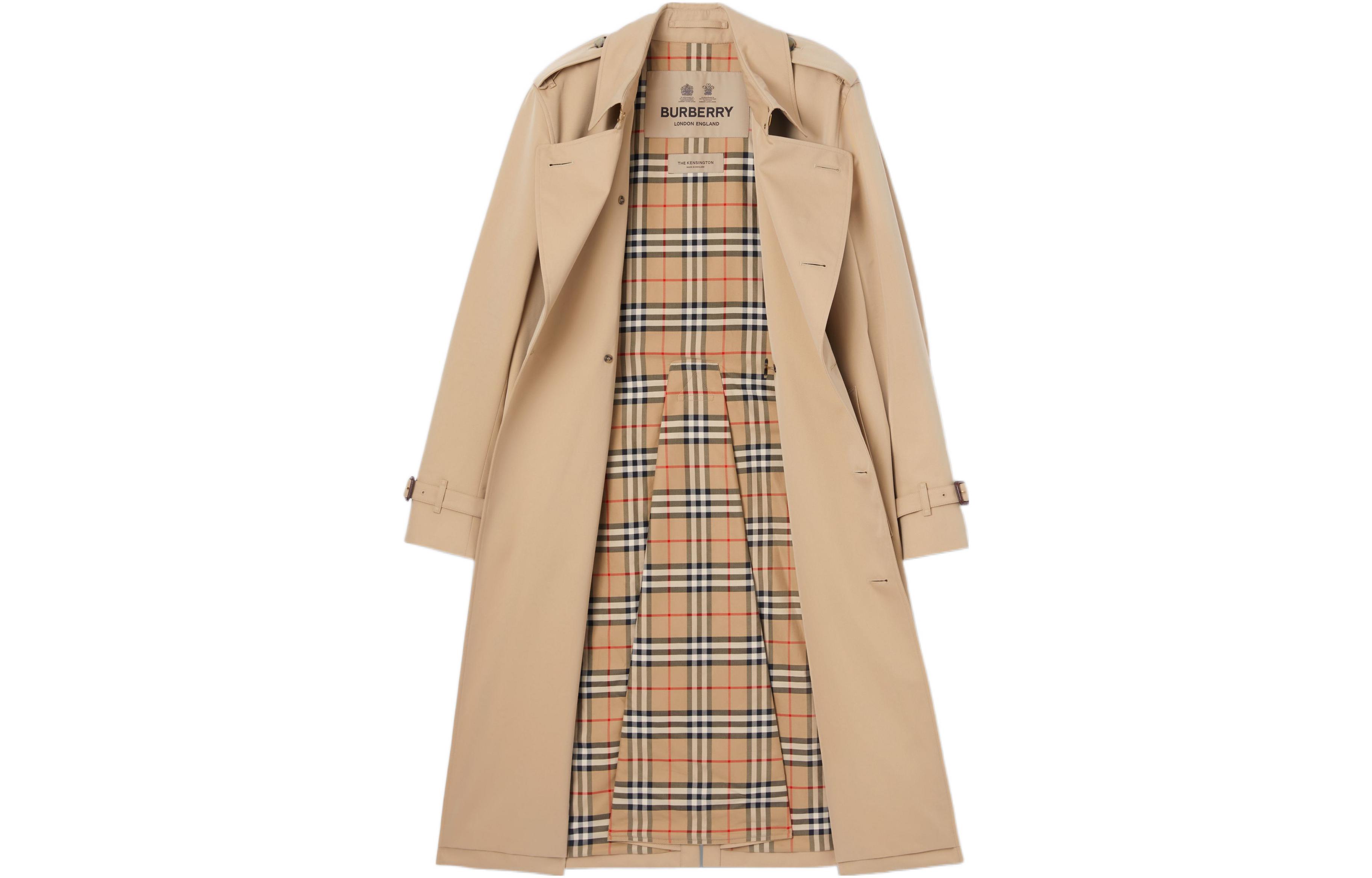 Burberry FW22  Honey Double-Breasted Trench Coat Long Sleeve. 80583341 圖 3