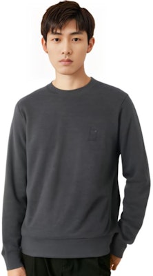 Burberry FW22 Logo Embroidered Crewneck Sweater Dark Grey. 80616761 Purchase Burberry FW22 Logo Embroidered Crewneck Sweater Dark Grey. 80616761