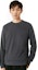 Purchase Burberry FW22 Logo Embroidered Crewneck Sweater Dark Grey. 80616761