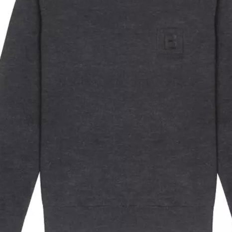 Sizing Burberry FW22  Logo Embroidered Crewneck Sweater Dark Grey. 80616761