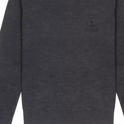 Burberry FW22 Logo Embroidered Crewneck Sweater Dark Grey. 80616761 Sizing Burberry FW22 Logo Embroidered Crewneck Sweater Dark Grey. 80616761