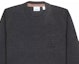 Cheap Burberry FW22 Logo Embroidered Crewneck Sweater Dark Grey. 80616761