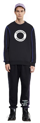 Burberry FW22 標誌圖案針織毛衣 黑色 80578491 Lookbook Burberry FW22 標誌圖案針織毛衣 黑色 80578491