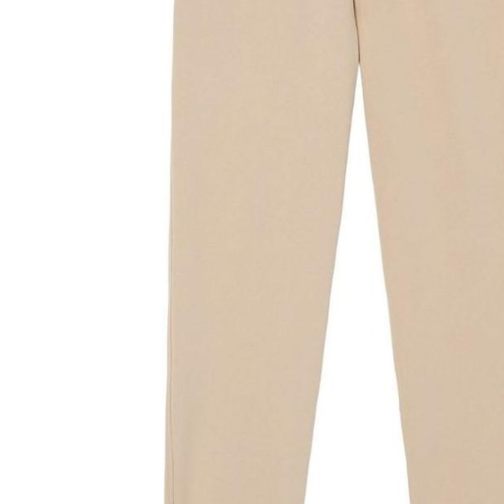 Sizing Burberry FW22 Seluar Jogging Logo Cetak Kapas Elastik Khaki. 80630491