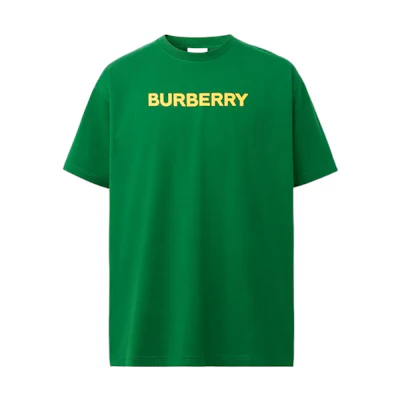 Burberry FW22 Logo Print Loose Fit Crewneck T-Shirt. 80575231