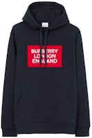 Burberry FW22 Logo Print Navy Blue Hoodie. 80694551 Burberry FW22 Logo Print Navy Blue Hoodie. 80694551