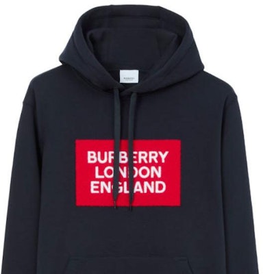 Sudadera Burberry FW22 Azul Marino con Logo estampado. 80694551 Purchase Sudadera Burberry FW22 Azul Marino con Logo estampado. 80694551