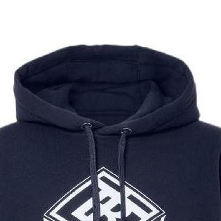 Burberry FW22  Logo Print Pullover Hoodie in Navy Blue. 80466171 圖 5