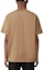 Lookbook Burberry FW22 Loose Fit Logo Embroidered Crewneck T-Shirt Camel Brown. 80609151