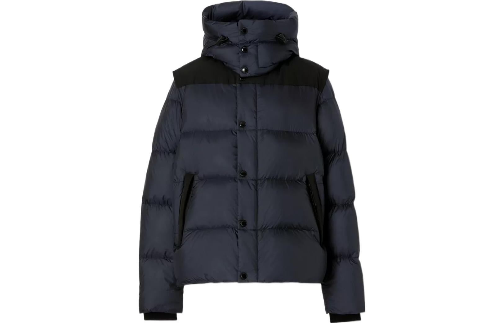 Order Burberry FW22 海軍藍羽絨外套 可拆袖與可拆帽設計 80591401