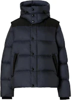 Order Burberry FW22 Jaket Navy Blue dengan Lengan & Hood Lepas Pasang. 80591401