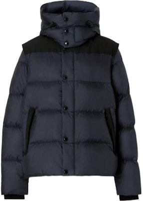 Burberry FW22 海軍藍羽絨外套 可拆袖與可拆帽設計 80591401 Order Burberry FW22 海軍藍羽絨外套 可拆袖與可拆帽設計 80591401