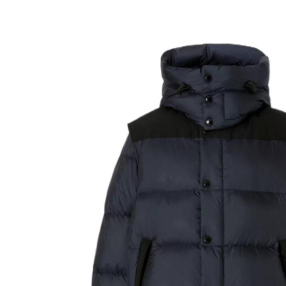 Details for Burberry FW22 海軍藍羽絨外套 可拆袖與可拆帽設計 80591401