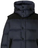 Details for Burberry FW22 Jaket Navy Blue dengan Lengan & Hood Lepas Pasang. 80591401