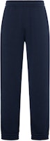 Burberry FW22 Navy Blue Solid Elastic Knit Jogger Sweatpants. 80530181 Burberry FW22 Navy Blue Solid Elastic Knit Jogger Sweatpants. 80530181