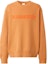 Buy Burberry FW22 Orange Knit Sweater with Logo Jacquard Design. 80636561