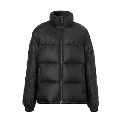 Burberry FW22 Quilted Slim-Fit Down Jacket Black 80643531