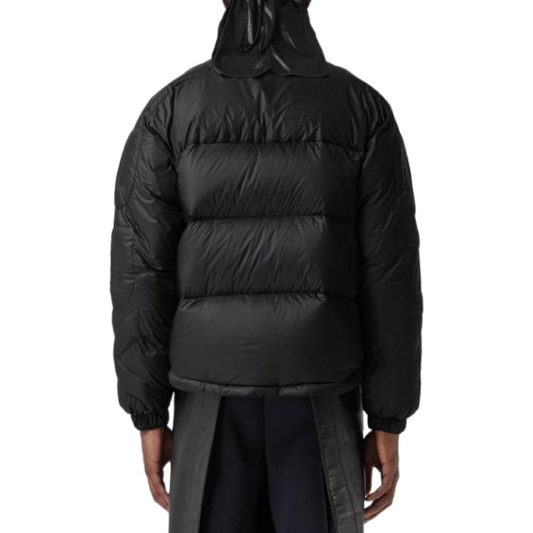 Burberry FW22  Quilted Slim-Fit Down Jacket Black 80643531 圖 4