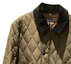 Shop Burberry FW22 Jaket Quilted Resleting Hijau Zaitun Tua. 80387301