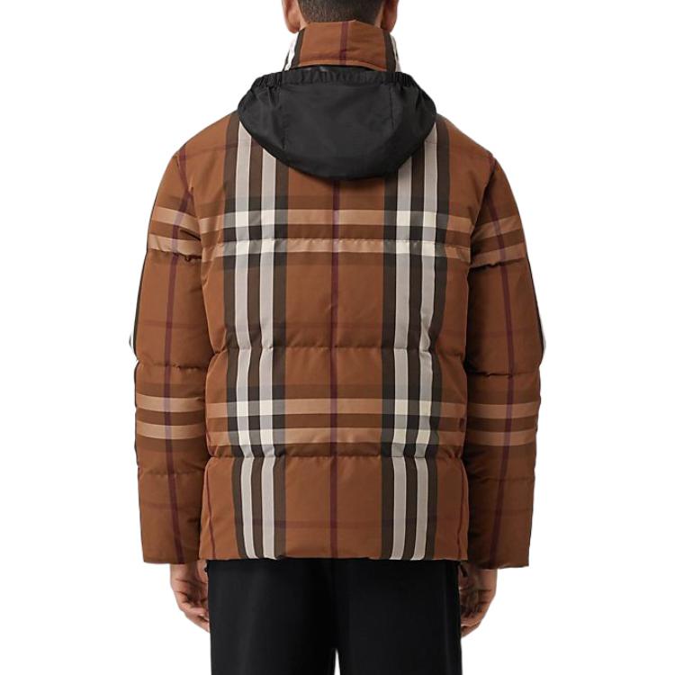 Details for Abrigo Burberry FW22 Reversible con Capucha y Detalles a Cuadros - Caqui. 80585461