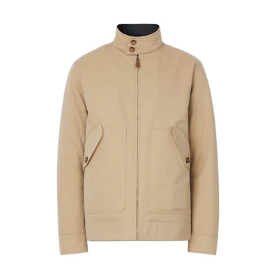 Burberry FW22 Reversible Jacket Khaki Color 80440481