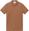 Buy Burberry FW22 Solid Casual Short Sleeve Polo Shirt Brown 80552381
