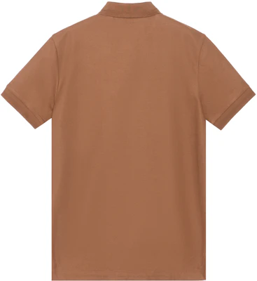 Burberry FW22 Solid Casual Short Sleeve Polo Shirt Brown 80552381 Lookbook Burberry FW22 Solid Casual Short Sleeve Polo Shirt Brown 80552381