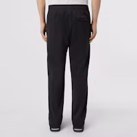 Shop Burberry FW22 Solid Color Loose Fit Sweatpants Black. 80534331