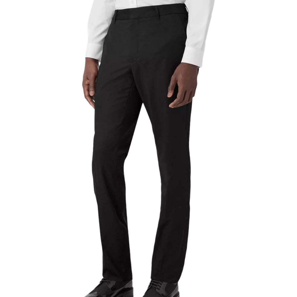 Burberry FW22  Solid Color Straight Casual Pants Black. 80585901 圖 5