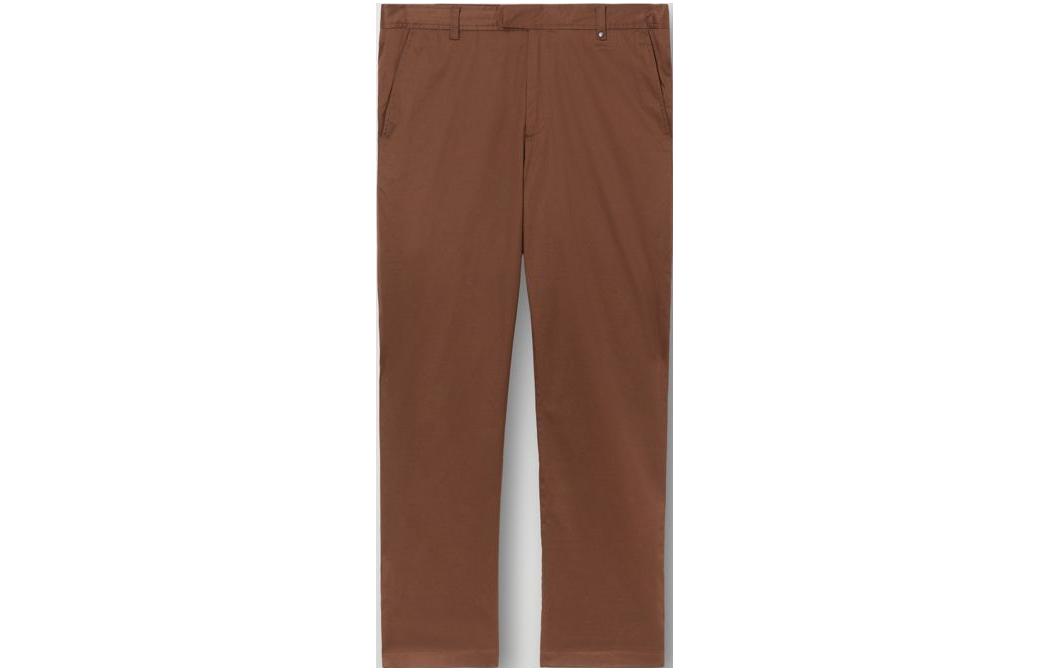 Order Pantalones Casuales Beige Rectos con Cremallera Burberry FW22 Color Sólido 80588611