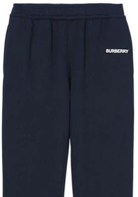 バーバリー FW22 ロゴ入りソリッドエラスティックウエストニットスウェットパンツ ダークブルー 80586271 Purchase バーバリー FW22 ロゴ入りソリッドエラスティックウエストニットスウェットパンツ ダークブルー 80586271