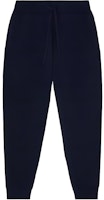 Burberry FW22 Solid Mid-Waist Knit Joggers Deep Blue. 80609091 Burberry FW22 Solid Mid-Waist Knit Joggers Deep Blue. 80609091