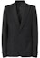 Buy Burberry FW22 Solid Single-Button Casual Blazer Long Sleeve Black 80256261