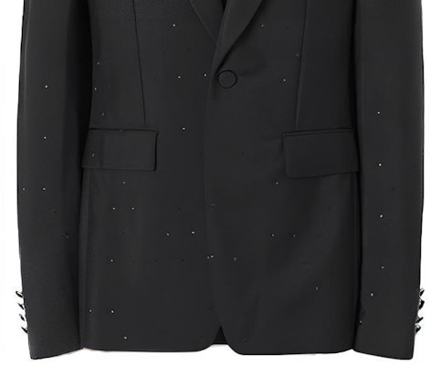 Burberry FW22 Solid Single-Button Casual Blazer Long Sleeve Black 80256261 Sizing Burberry FW22 Solid Single-Button Casual Blazer Long Sleeve Black 80256261