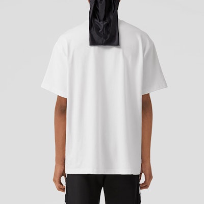 Burberry FW22 White Crewneck T-Shirt with Crystal Embellishment. 80643931 Purchase Burberry FW22 White Crewneck T-Shirt with Crystal Embellishment. 80643931