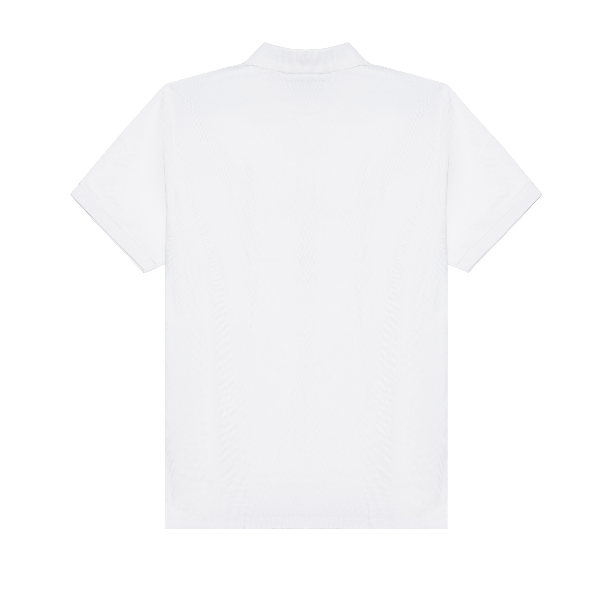 Burberry FW22  White Logo Print Straight-Cut Short Sleeve Polo Shirt 80575731 圖 3