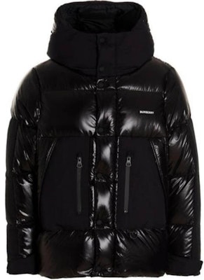 Burberry FW22 Alphabet Logo Print Hooded Down Jacket Black Outerwear. 80606621 Buy Burberry FW22 Alphabet Logo Print Hooded Down Jacket Black Outerwear. 80606621