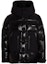 Buy Burberry FW22 Alphabet Logo Print Hooded Down Jacket Black Outerwear. 80606621