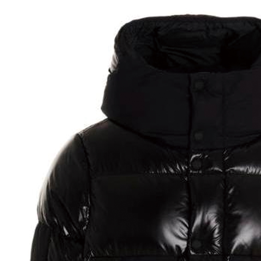 Details for Burberry FW22 Alphabet Logo Print Hooded Down Jacket Black  Outerwear. 80606621