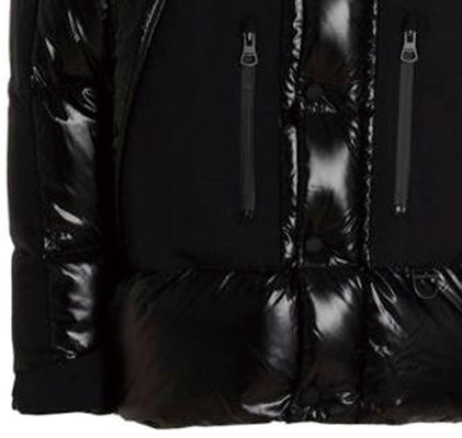 Burberry FW22 Alphabet Logo Print Hooded Down Jacket Black Outerwear. 80606621 Cheap Burberry FW22 Alphabet Logo Print Hooded Down Jacket Black Outerwear. 80606621