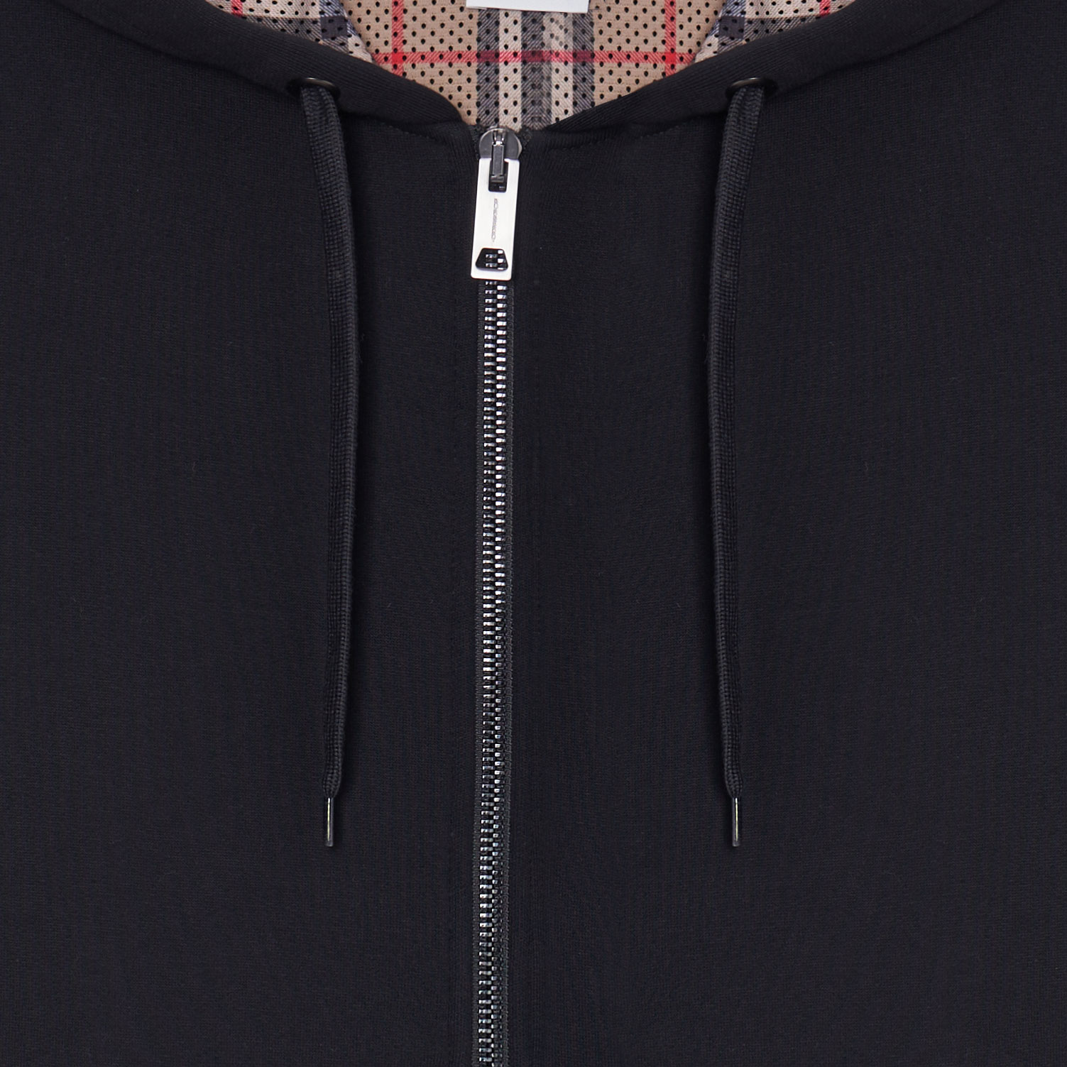 Burberry FW22 Black Solid Logo Hoodie for Men. 80259131 圖 3