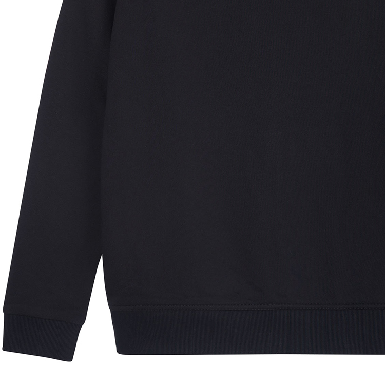 Burberry FW22 Black Solid Logo Hoodie for Men. 80259131 圖 5