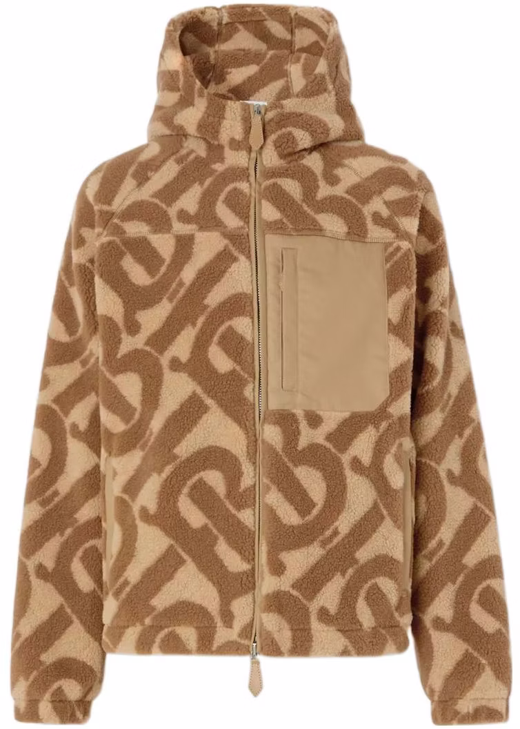 burberry-fw-22-brown-logo-print-velvet-hoodie-jacket-for-men-80583871