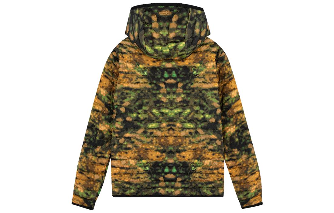 Burberry FW22 Camo Logo Printed Hooded Down Jacket Green Mens 80427921 圖 3