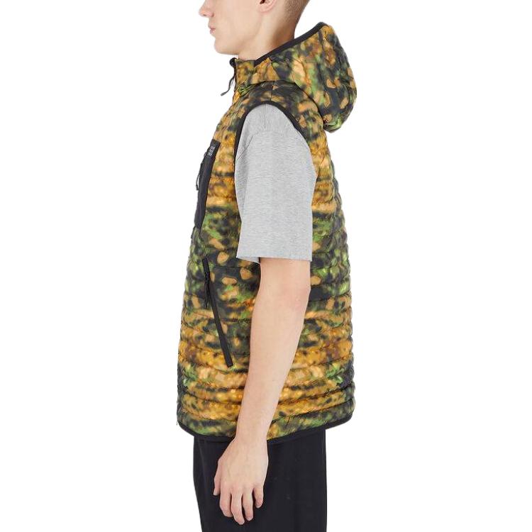 Details for バーバリー FW22 カモフラージュプリント ダウンフードベスト カモ柄. 80427931