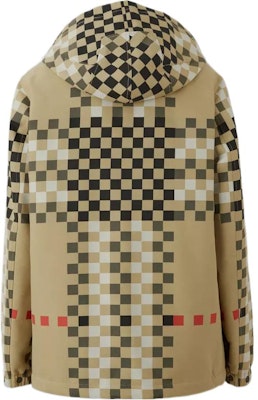 Burberry 2022秋冬格纹连帽扣衫夹克棕色男装 80651231 Lookbook Burberry 2022秋冬格纹连帽扣衫夹克棕色男装 80651231