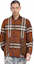 Shop Burberry FW22 Check Quilted Bomber Jacket Dark Brown 80544541