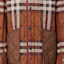 Sizing Burberry FW22 Check Quilted Bomber Jacket Dark Brown 80544541