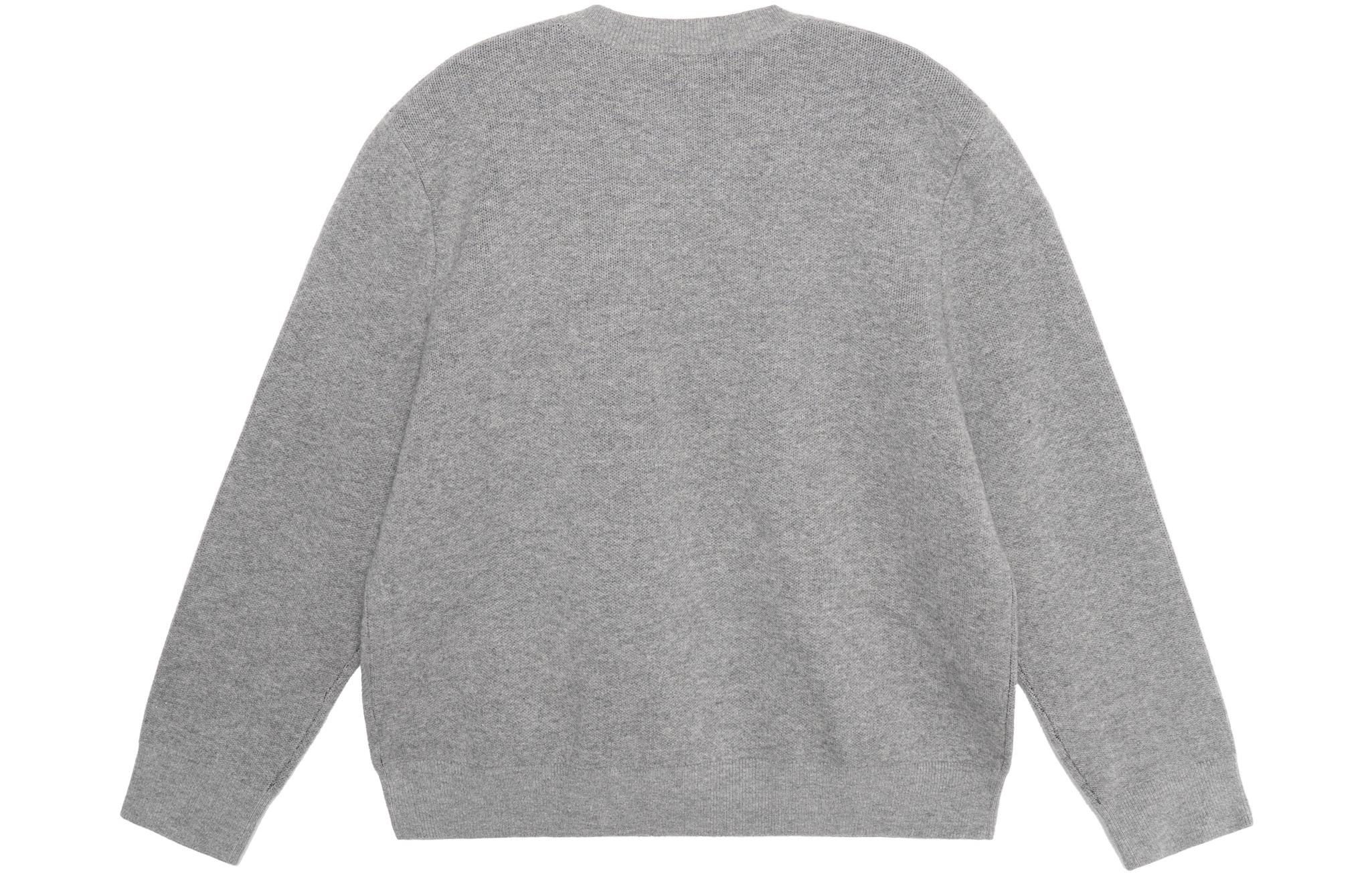 Burberry FW22 Equestrian Knight Jacquard Crewneck Sweater Grey 80636641 圖 3